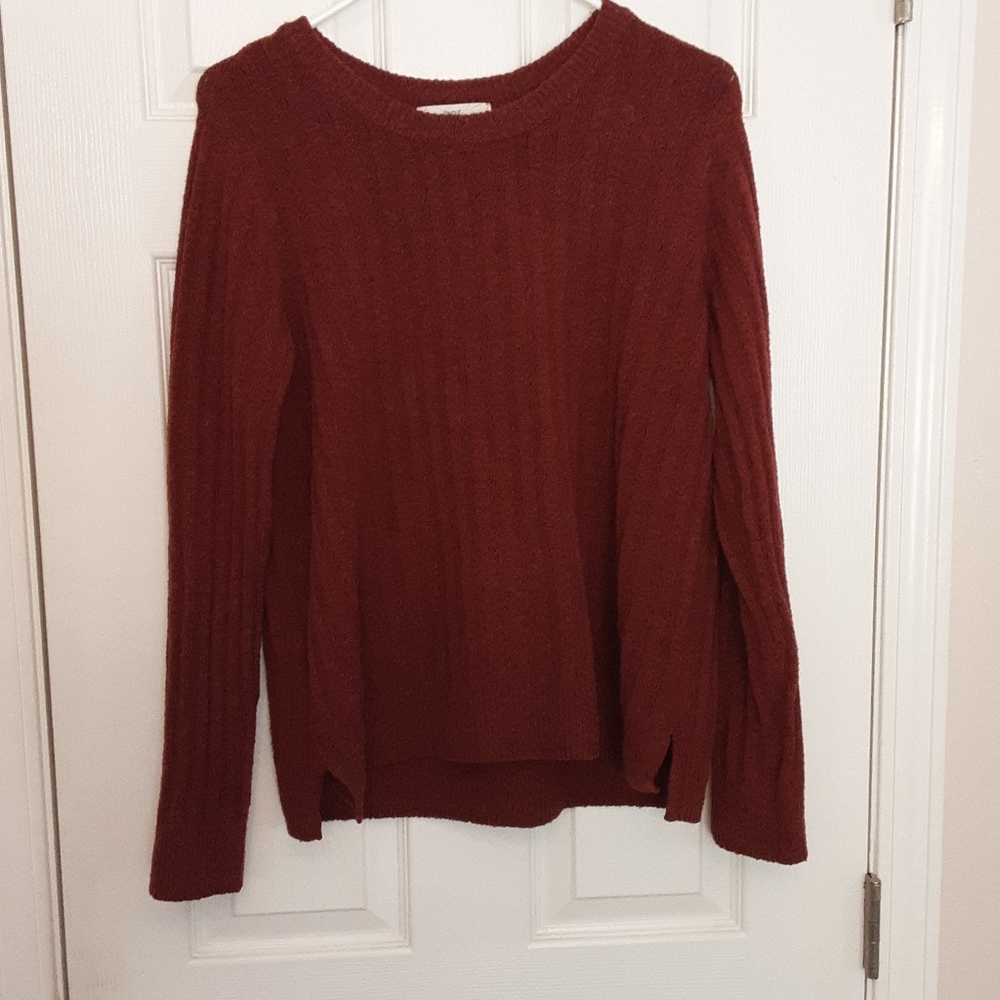 Rust colored sweater